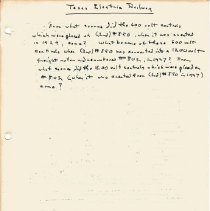 Section 17 - Questionnaire [Texas Electric] Electrical Equip